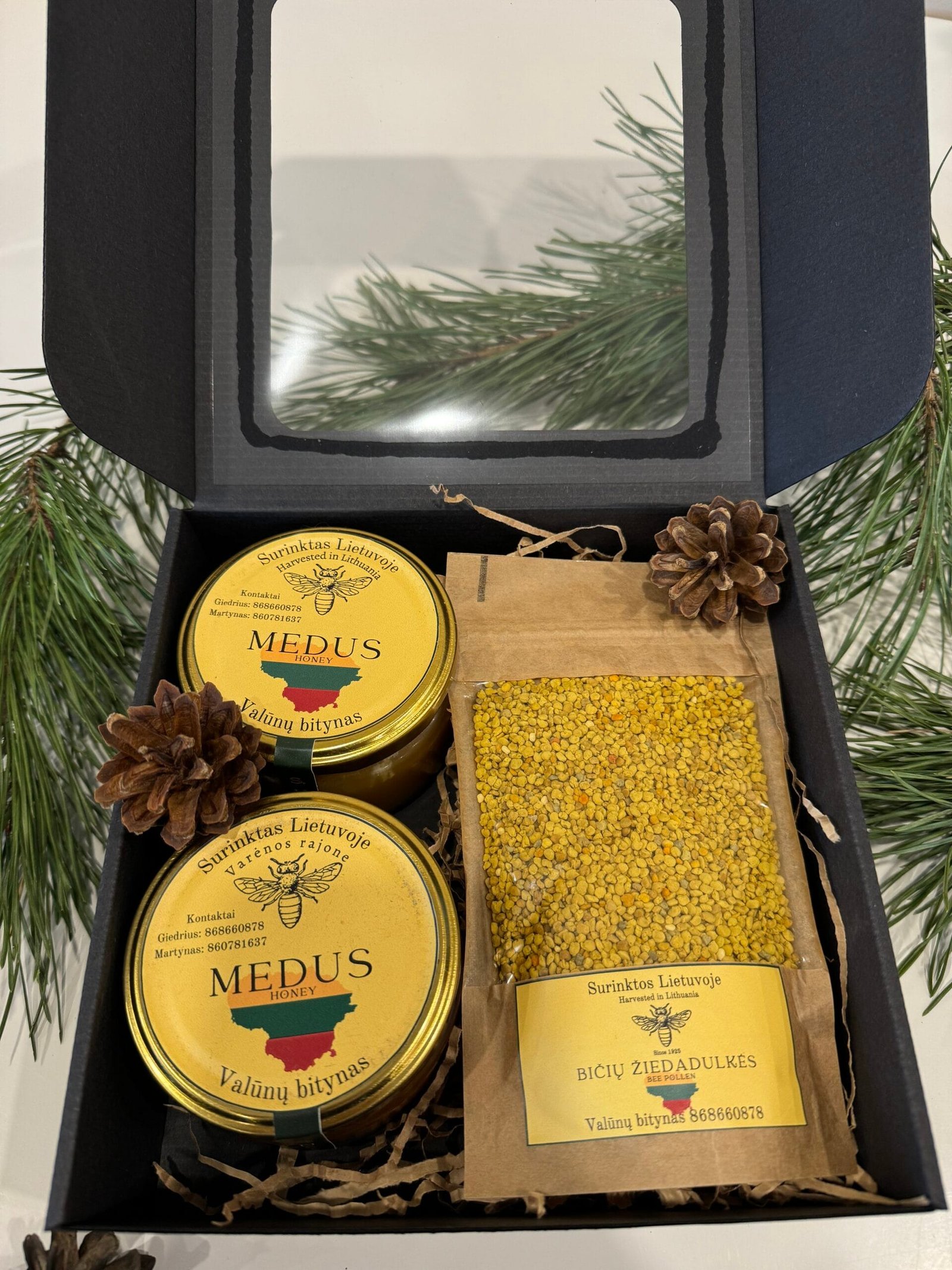 Medus_Bičių produktai_žiedadulkės_Valūnų_bitynas